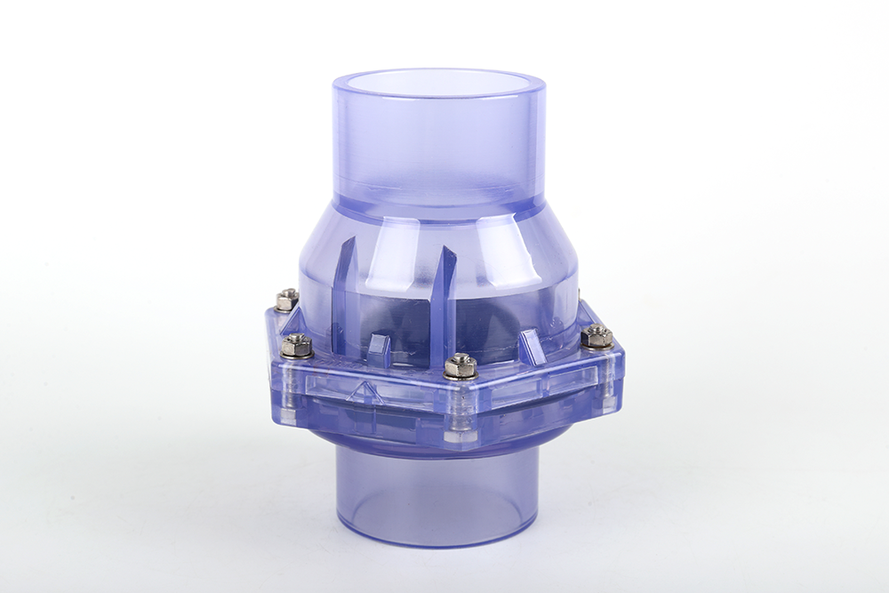 永城透明翻板式止回阀